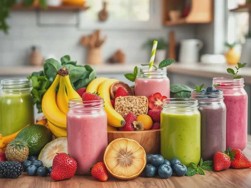 10 Delicious and Healthy Smoothie Recipes to Energize Your Day